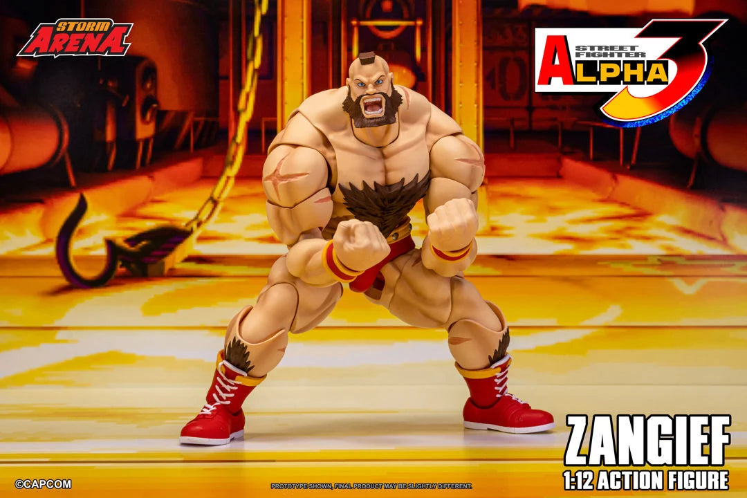 ZANGIEF STREET FIGHTER ALPHA STORM COLLECTIBLES ARENA