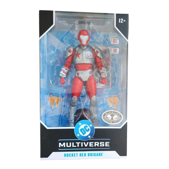 ROCKET RED BRIGADE DC MULTIVERSE PLATINUM MCFARLANE