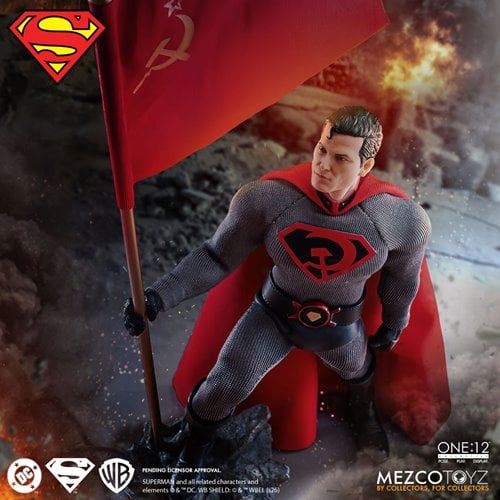 SUPERMAN RED SON EDITION MEZCO ONE:12