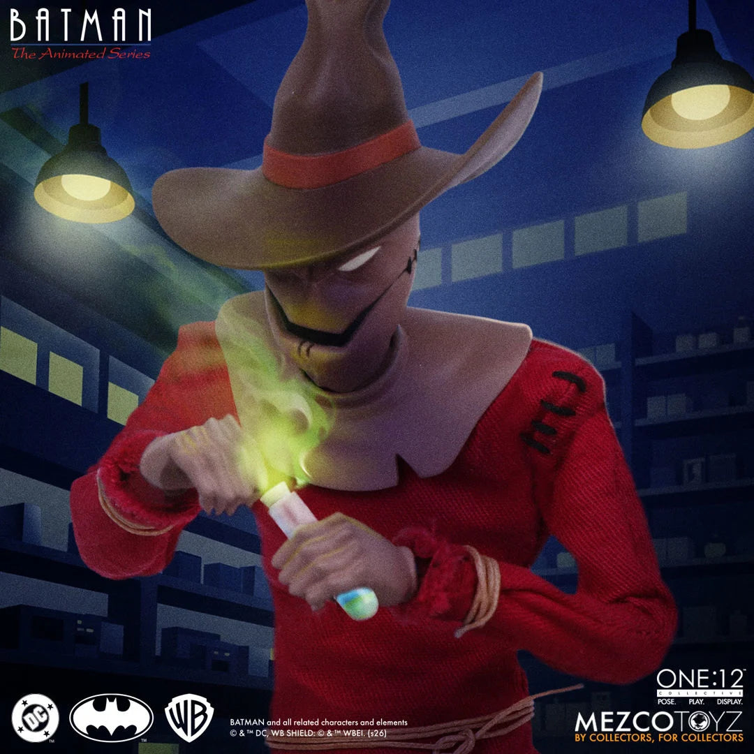 SCARECROW BATMAN THE ANIMATED SERIES MEZCO ONE:12