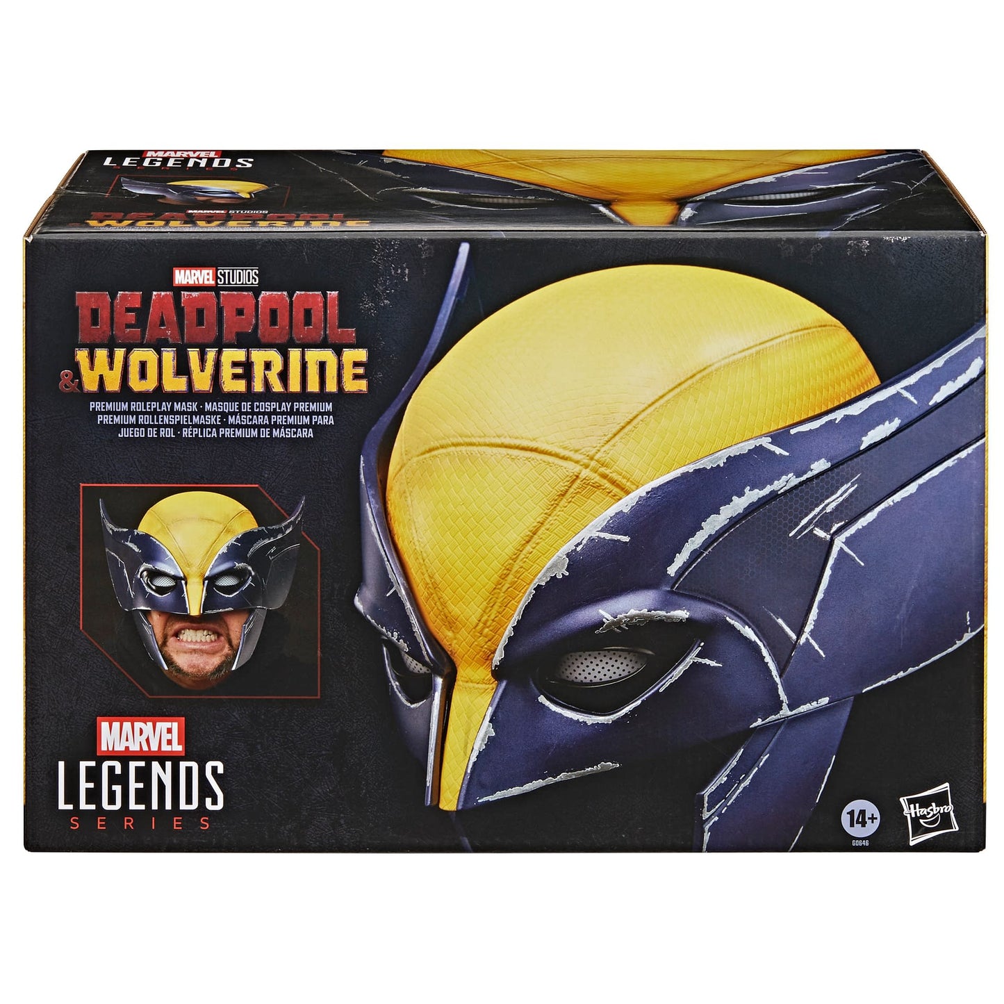 WOLVERINE PREMIUM ROLEPLAY MASK PROP REPLICA MARVEL LEGENDS