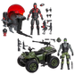 SNAKE EYES Y VARMINT ATV VS STEALTH VIPER Y COBRA STEALTH FLIGHT POD 2PACK G.I.JOE CLASSIFIED HASBRO