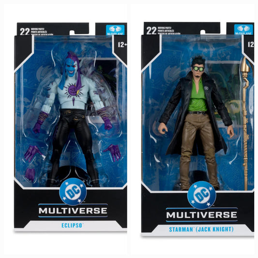 ECLIPSO Y JACK KNIGHT SET DOBLE DC MULTIVERSE MCFARLANE