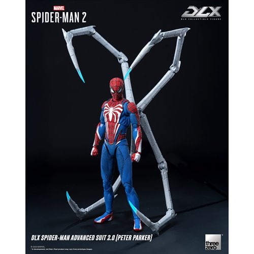 SPIDERMAN ADVANCE SUIT 2.0 PETER PARKER DLX THREEZERO 1/12