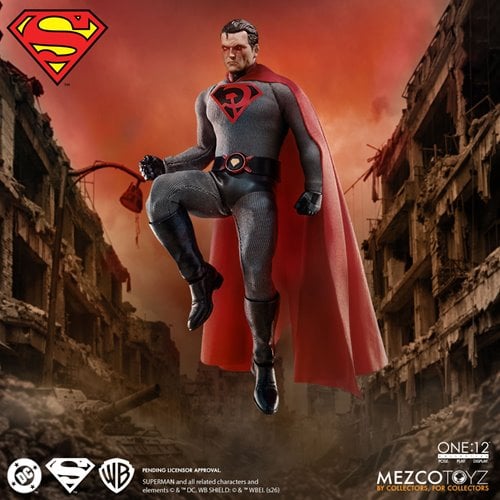 SUPERMAN RED SON EDITION MEZCO ONE:12