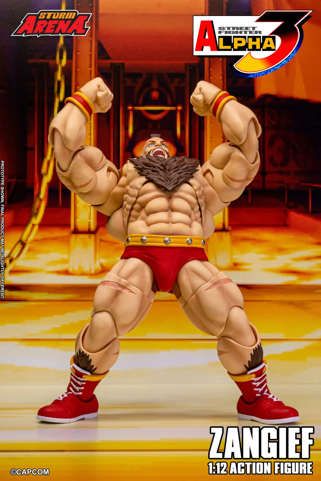 ZANGIEF STREET FIGHTER ALPHA STORM COLLECTIBLES ARENA