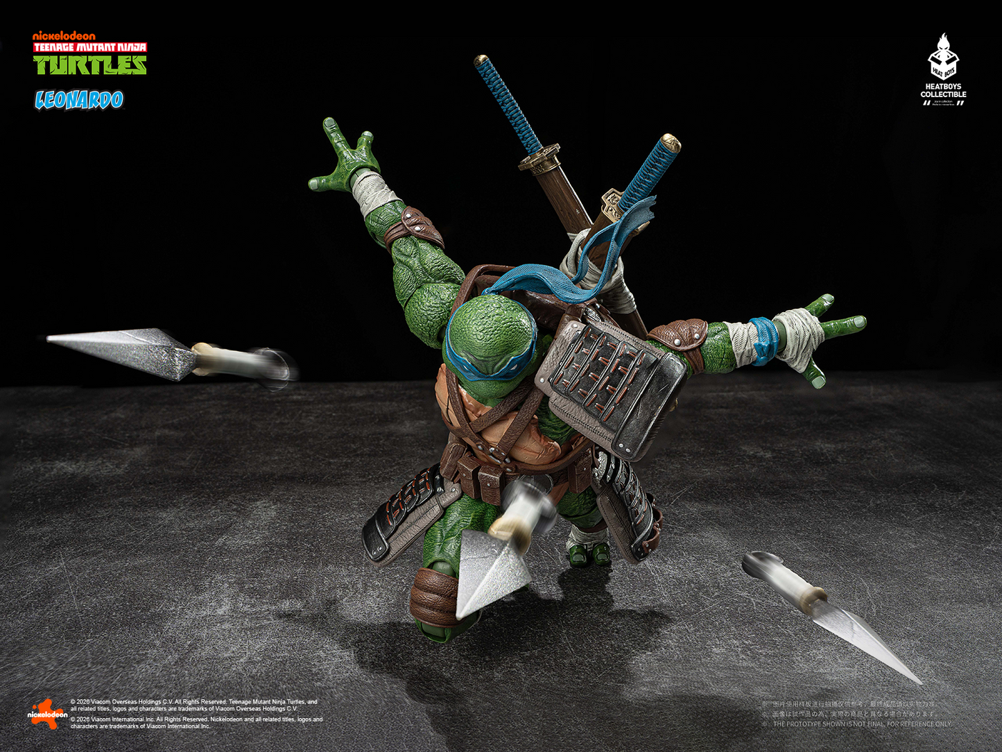 LEONARDO TMNT HEATBOYS DELUXE VERSION