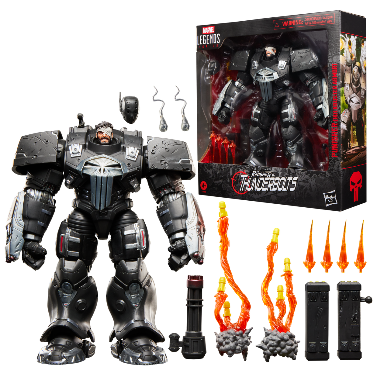 PUNISHER HULK BUSTER ARMOR MARVEL LEGENDS HASBROPULSE EXCLUSIVE