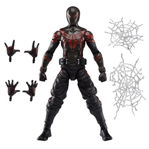 SPIDERMAN MILES MORALES BROOKLYN 2099 SUIT GAMERVERSE MARVEL LEGENDS HASBRO
