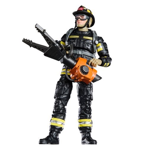 SEARCH Y RESCUE FIREFIGHTER G.I.JOE CLASSIFIED RETROCARD HASBRO