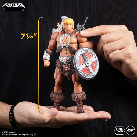 HEMAN MASTERS OF THE UNIVERSE 200X 1/12 MONDO VERSION REGULAR