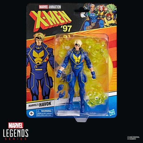 HAVOK XMEN 97 MARVEL LEGENDS HASBRO