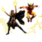 WOLVERINE Y STORM XMEN 97 2PACK MARVEL LEGENDS EXCLUSIVE HASBRO