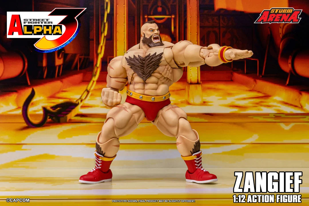 ZANGIEF STREET FIGHTER ALPHA STORM COLLECTIBLES ARENA