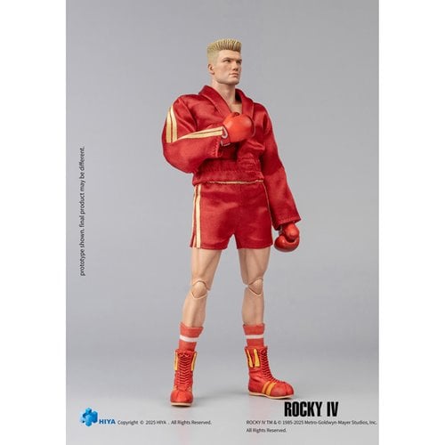 IVAN DRAGO ROCKY IV HIYA TOYS EXQUISITE SUPER SERIES