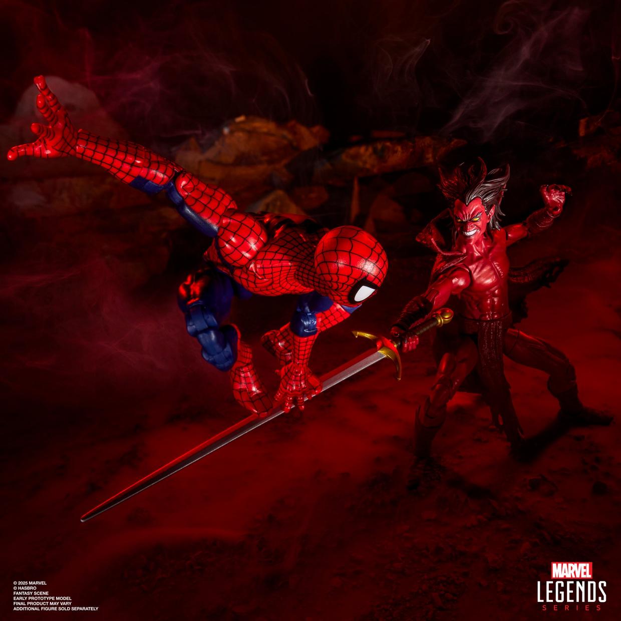 MEPHISTO CON TRONO INFERNAL MARVEL LEGENDS EXCLUSIVO HASLAB HASBRO