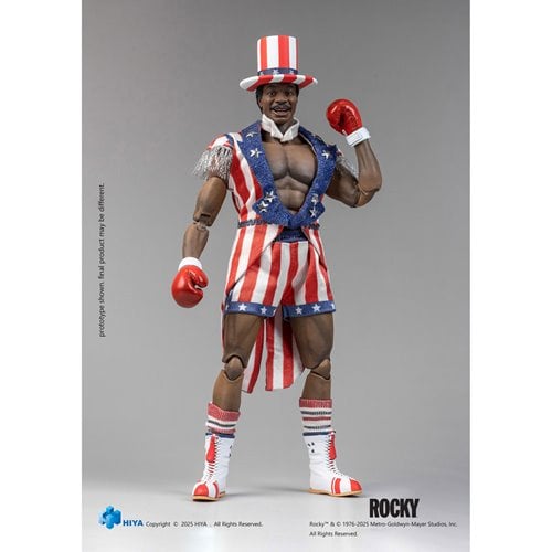 APOLLO CREED ROCKY I HIYA TOYS EXQUISITE SUPER SERIES
