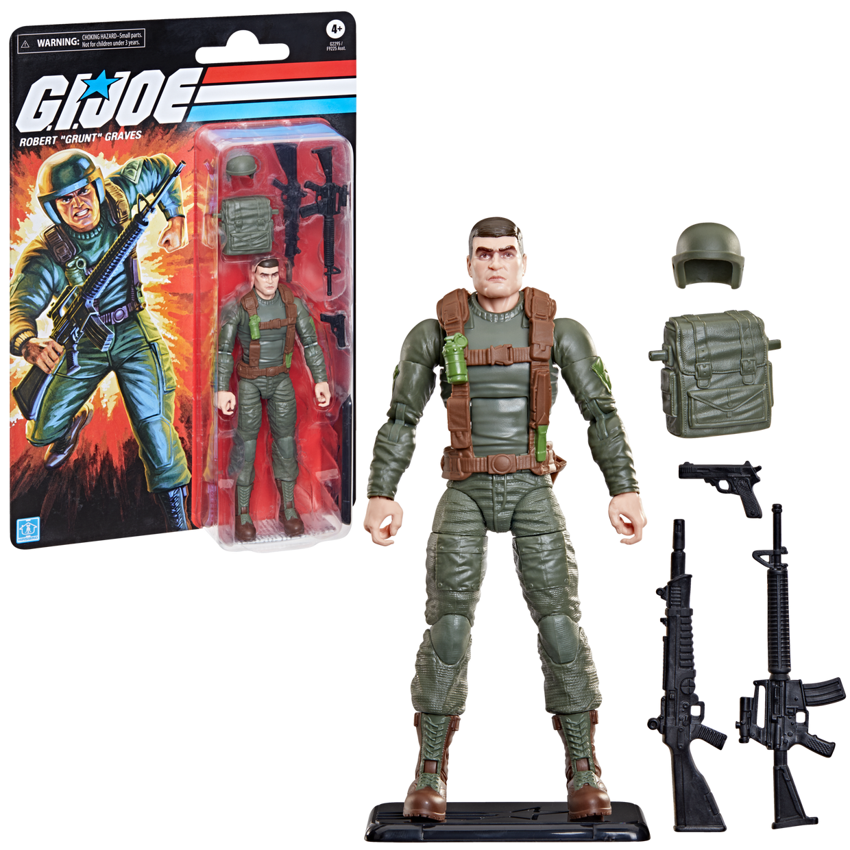 ROBERT GRUNT GRAVES RETROCARD G.I.JOE CLASSIFIED HASBRO