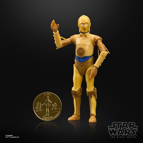 C3PO STAR WARS BLACK SERIES DROIDS HASBRO