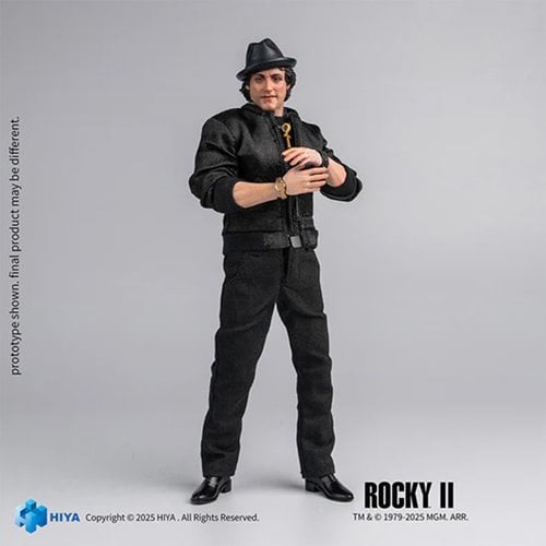 ROCKY ll ROCKY BALBOA EXQUISITE SUPER SERIES HIYA TOYS 1:12