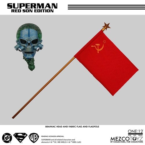 SUPERMAN RED SON EDITION MEZCO ONE:12