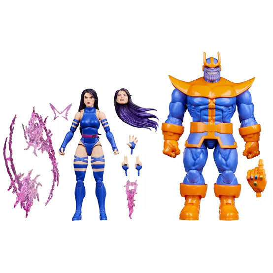 PSYLOCKE VS THANOS GAMERVERSE MARVEL LEGENDS HASBRO EXCLUSIVO TARGET