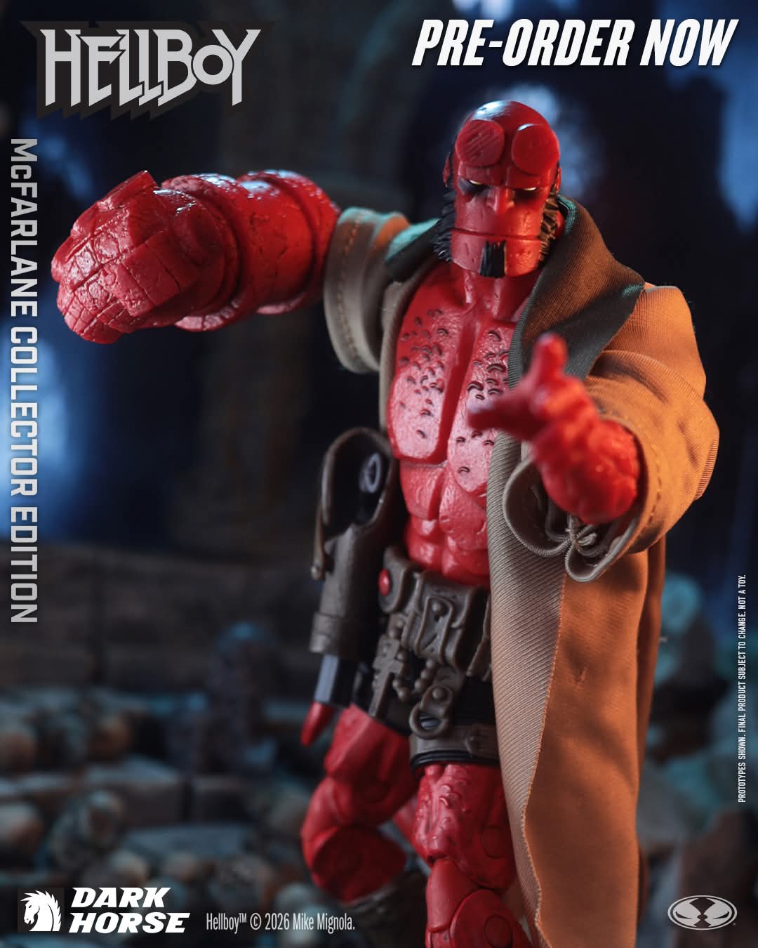 HELLBOY MCFARLANE COLLECTOR EDITION