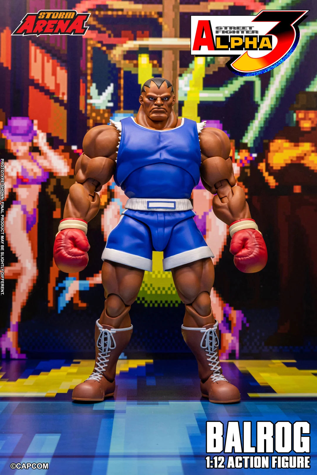 BALROG STREET FIGHTER ALPHA 3 STORM ARENA
