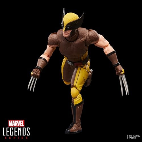 WOLVERINE BROWN SUIT (DEADPOOL Y WOLVERINE) MARVEL LEGENDS MCU HASBRO