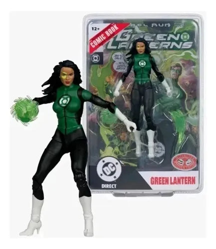JESSICA CRUZ GREEN LANTERN PAGE PUNCHERS DC MULTIVERSE MCFARLANE PLATINUM EDITION