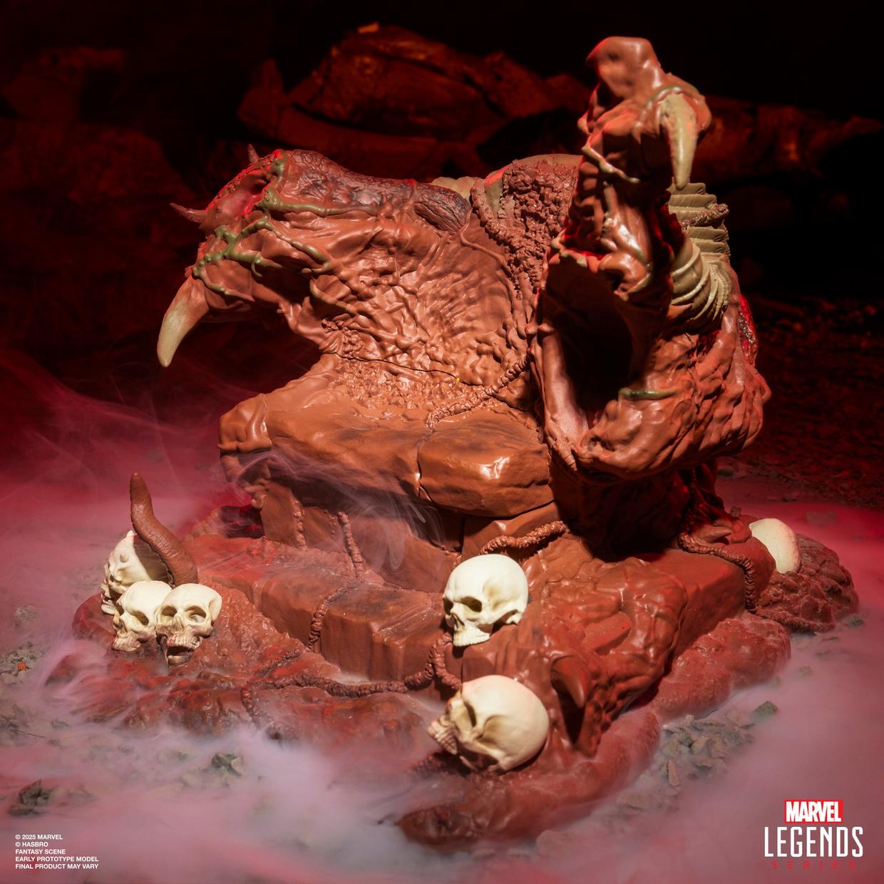 MEPHISTO CON TRONO INFERNAL MARVEL LEGENDS EXCLUSIVO HASLAB HASBRO