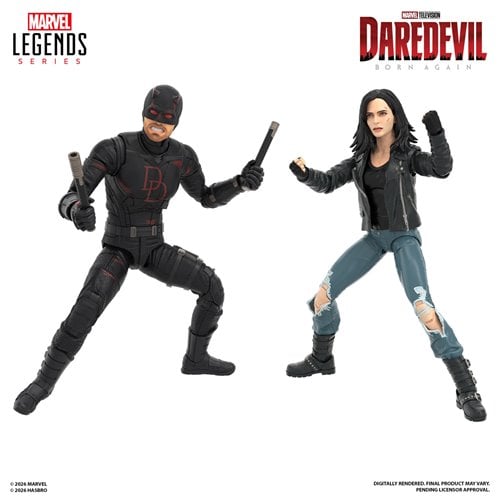 DAREDEVIL Y JESSICA JONES 2PACK DAREDEVIL BORN AGAIN MARVEL LEGENDS