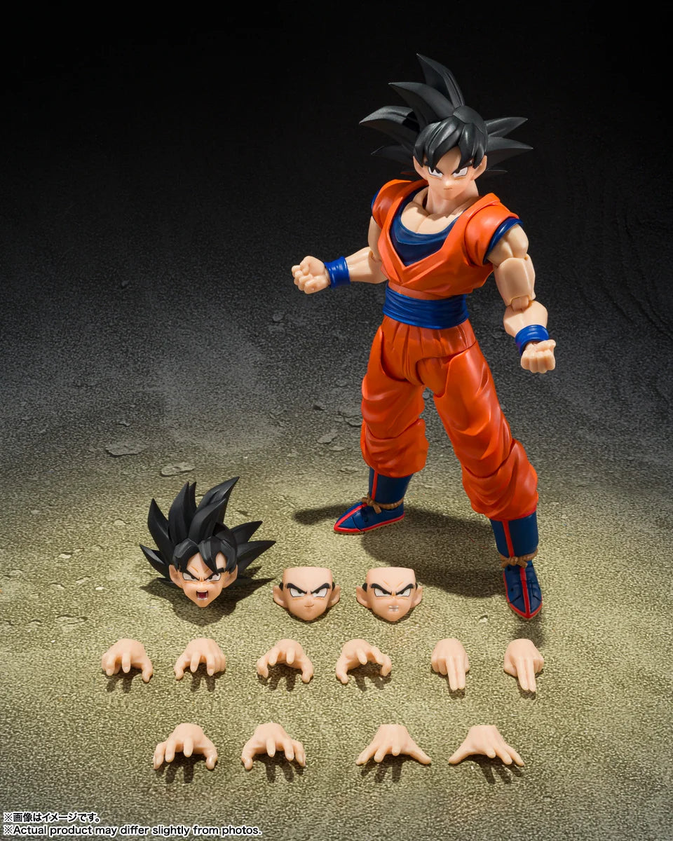 SON GOKU KIND HEARTED SAIYAN DRAGON BALL S.H.FIGUARTS BANDAI