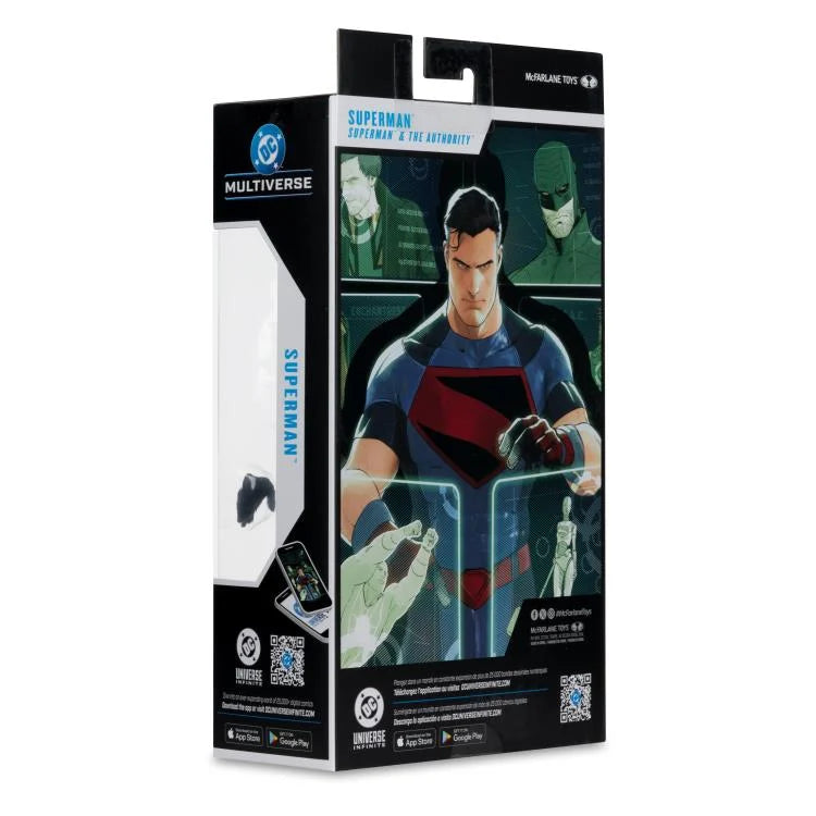 SUPERMAN & THE AUTHORITY DC MULTIVERSE MCFARLANE