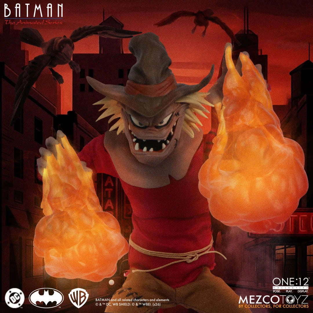 SCARECROW BATMAN THE ANIMATED SERIES MEZCO ONE:12