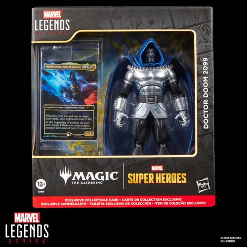 DR DOOM 2099 MARVEL SUPERHEROES MAGIC MARVEL LEGENDS HASBRO