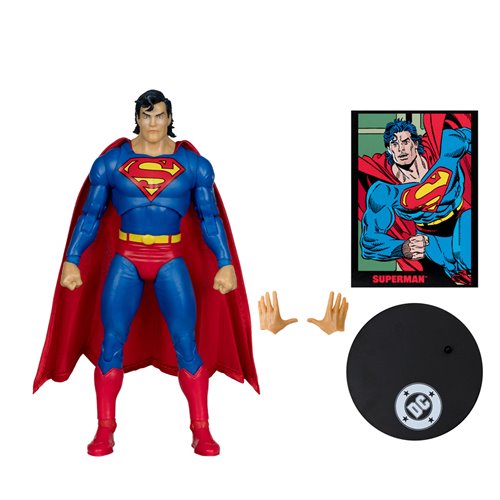 SUPERMAN ZERO HOUR PAGE PUNCHER DC DIRECT MCFARLANE