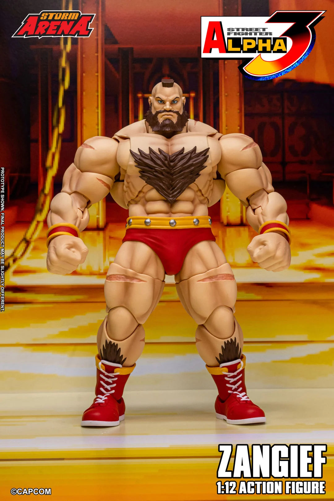 ZANGIEF STREET FIGHTER ALPHA STORM COLLECTIBLES ARENA