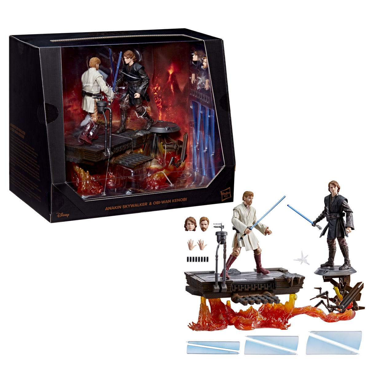 ANAKIN SKYWALKER Y OBI WAN KENOBI 2PACK STAR WARS BLACK SERIES HASBRO EXCLUSIVE