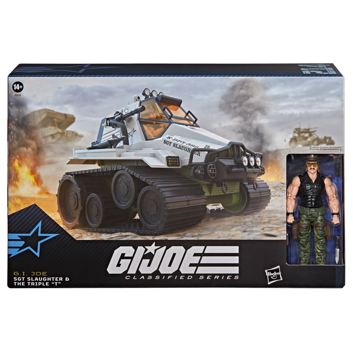 SGT SLAUGHTER Y THE TRIPLE T G.I.JOE CLASSIFIED SERIES HASBRO PULSE