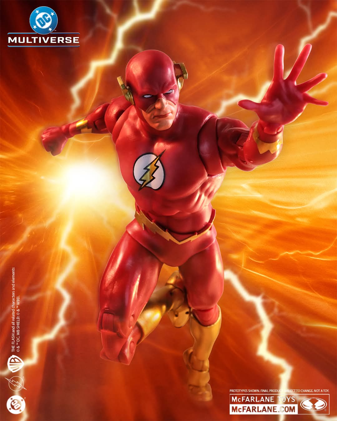 FLASH WALLY WEST DC MULTIVERSE MCFARLANE