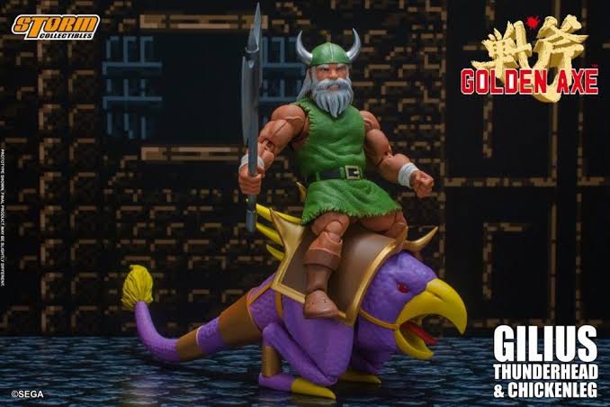 GILIUS THUNDERHEAD GOLDEN AXE STORM COLLECTIBLES