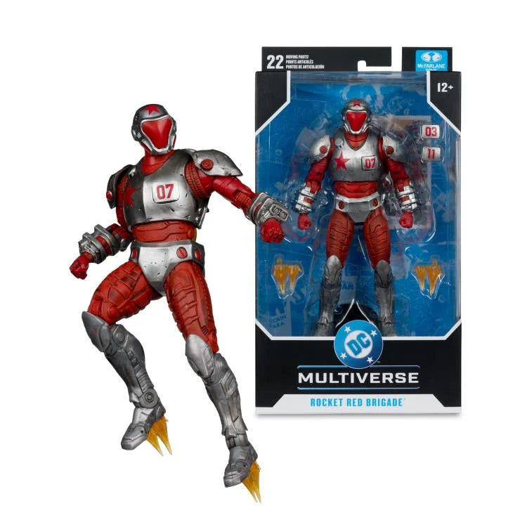 ROCKET RED BRIGADE DC MULTIVERSE MCFARLANE