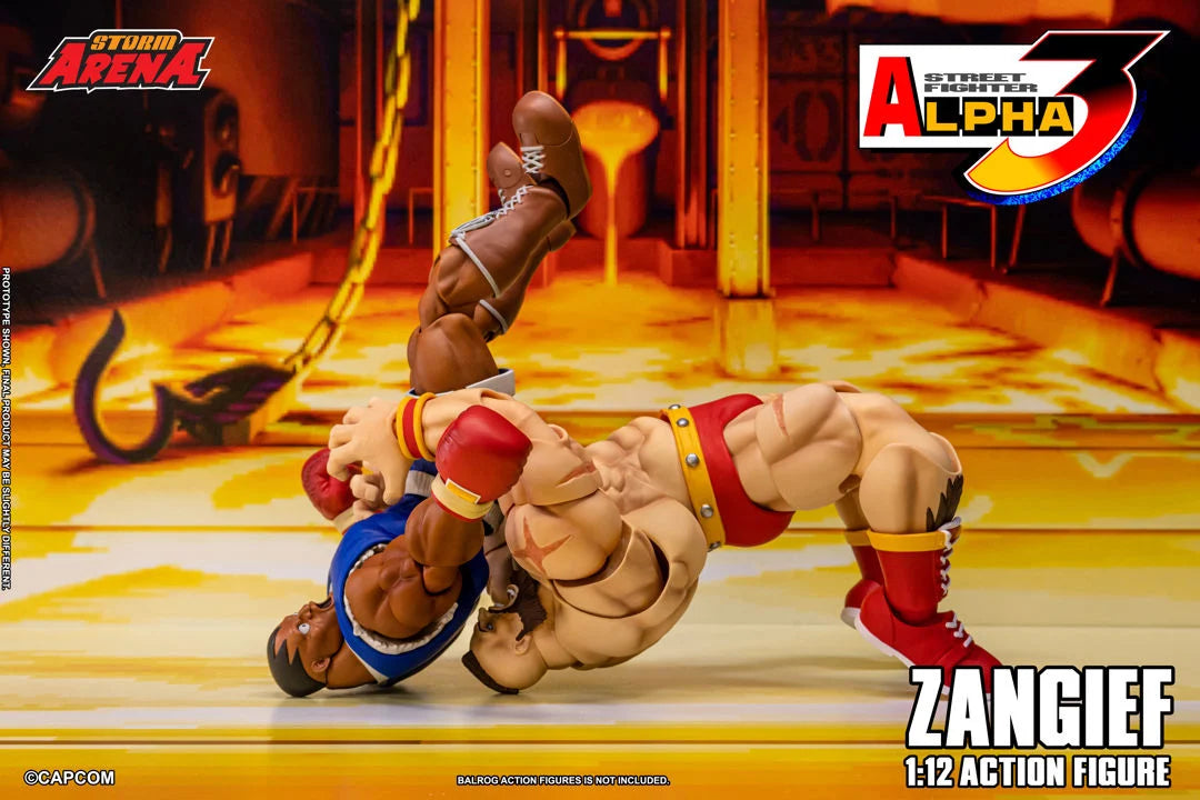 ZANGIEF STREET FIGHTER ALPHA STORM COLLECTIBLES ARENA