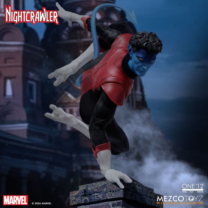 NIGHTCRAWLER XMEN MEZCO ONE:12