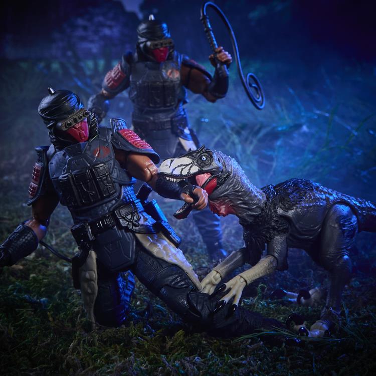 PROFESSOR ROTTCLAW Y DEINONYCHUS G.I.JOE CLASSIFIED HASBRO