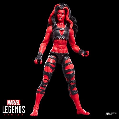 RED SHE HULK MARVEL LEGENDS HASBRO