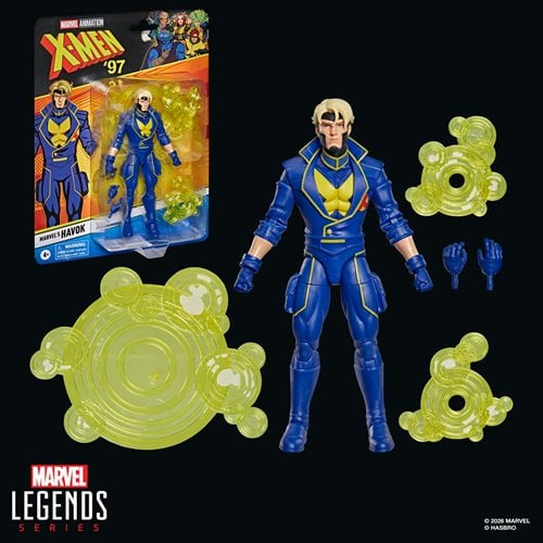 HAVOK XMEN 97 MARVEL LEGENDS HASBRO