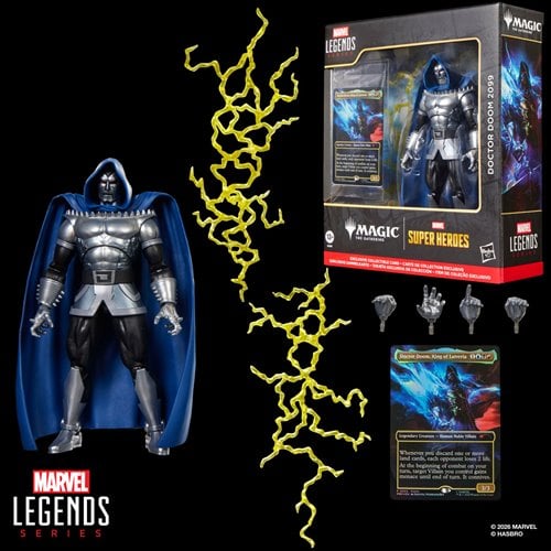 DR DOOM 2099 MARVEL SUPERHEROES MAGIC MARVEL LEGENDS HASBRO