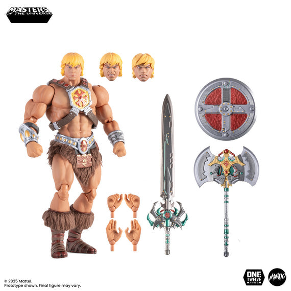 HEMAN MASTERS OF THE UNIVERSE 200X 1/12 MONDO VERSION REGULAR